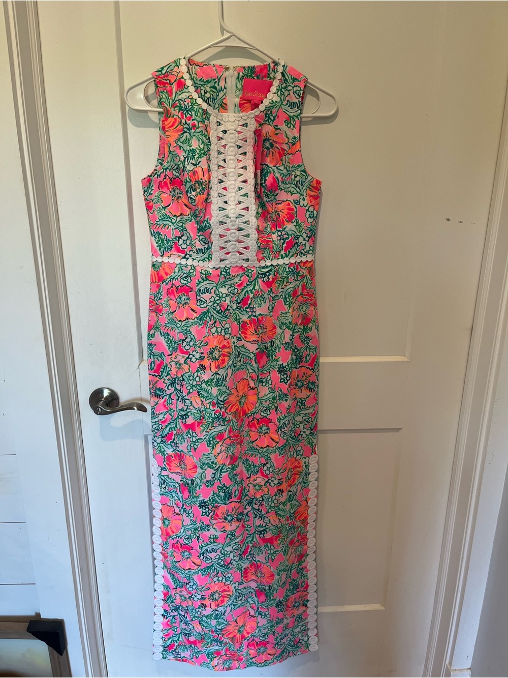 Lilly Pulitzer Ashler stretch Maxi Dress NWT 00